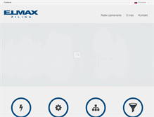 Tablet Screenshot of elmaxzilina.sk